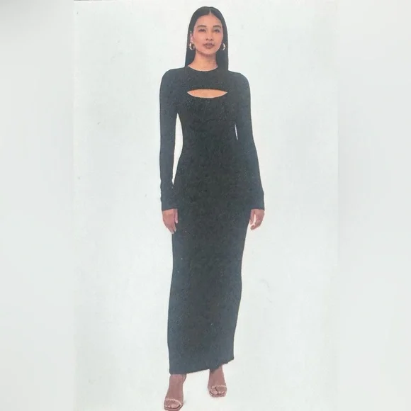 Remi Bader Black Cut out Dress - Picture 3 of 3